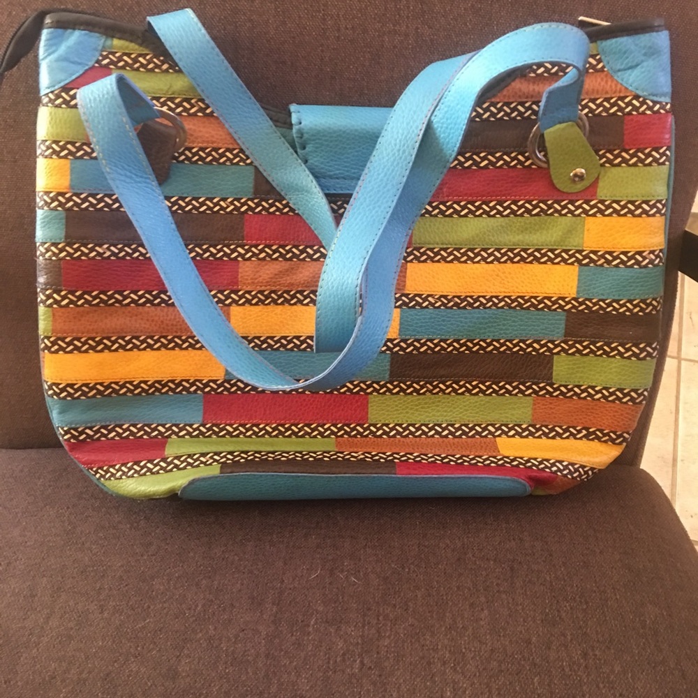 Colorful bag from Colombia. MAJO brand.